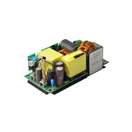 Cui Inc AC to DC Power Supply, 90 to 264V AC, 12V DC, 200W, 16.67A, Chassis VMS-200-12